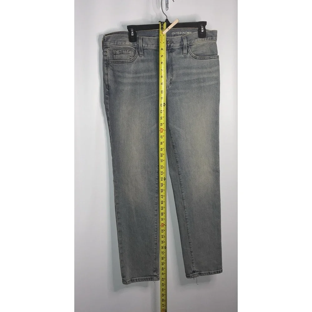 Outerknown Jeans Men's Size 33 x 30 SEA Jean OK Med Lt‎ Wash Blue Faded Shade F